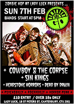 Cowboy & the Corpse - The Lady Luck, Canterbury 7.2.16
